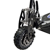 MotoTec UberScoot 1600w 48v Electric Scooter, Black, Large
